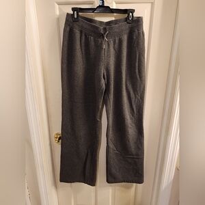 Nike sweatpants size LG dark gray